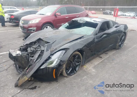 2018 Chevrolet Corvette Stingray from USA, damaged, VIN 1G1YB2D75J5105548